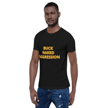 Load image into Gallery viewer, BUCK NAKED AGGRESSION Logo T-Shirt