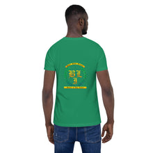 Load image into Gallery viewer, BETTING N BUYING OR BORROWING N BULLSHITING LOGO T-SHIRT