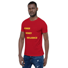 Load image into Gallery viewer, POWER MONEY INFLUENCE Logo T-Shirt