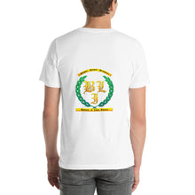 Load image into Gallery viewer, PUT ON THE WHOLE AMOUR OF GOD AND SURROUND YOURSELF WITH THE FORCE FIELD OF FAITH Logo T-Shirt