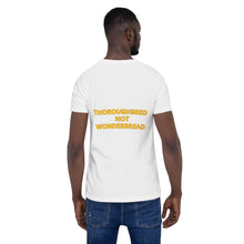 Load image into Gallery viewer, THOROUGHBRED NOT WONDERBREAD LOGO T-SHIRT