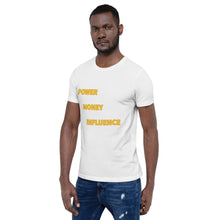 Load image into Gallery viewer, POWER MONEY INFLUENCE Logo T-Shirt